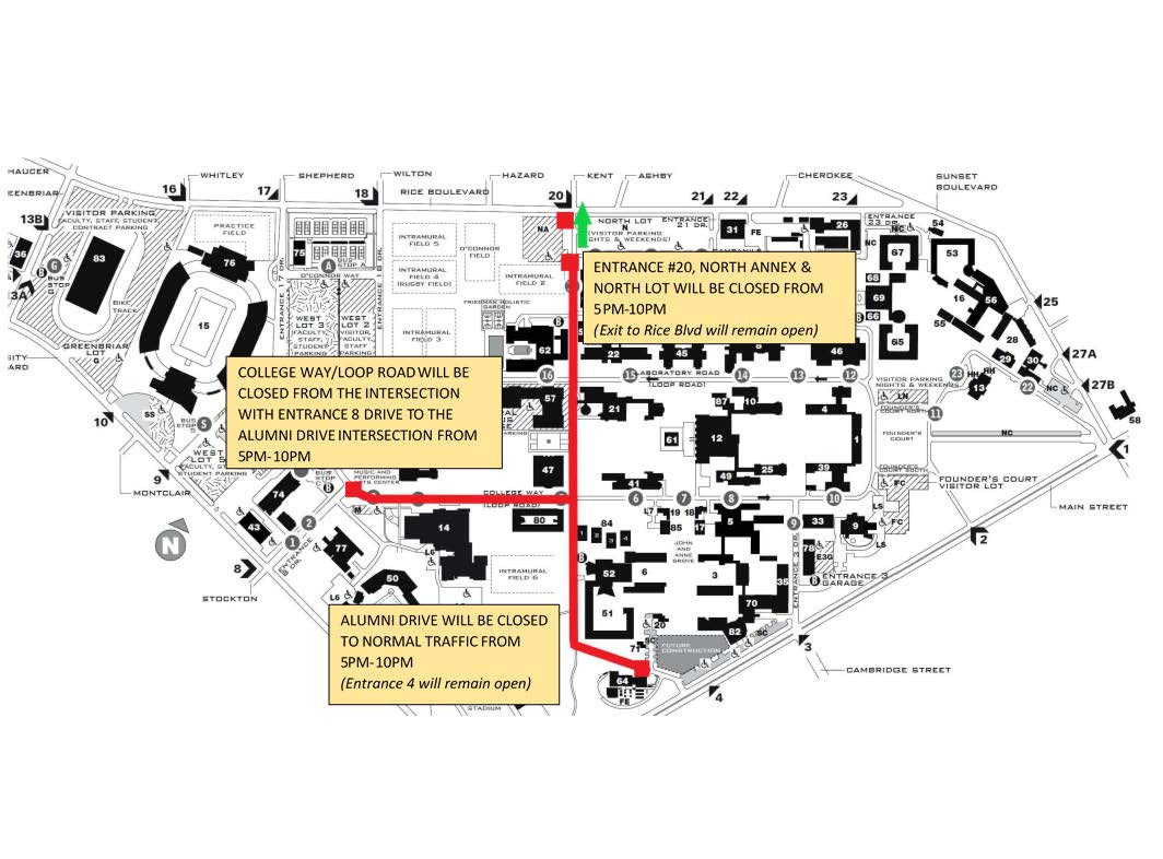 Campus Entrance And Road Closures Thursday October 26 RUPD Rice campus-entrance-and-road-closures-thursday-october-26-rupd-rice
